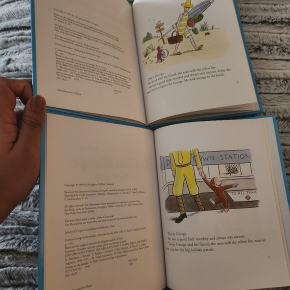 Curious George book - Picture 10 of 12